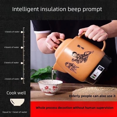 Automatischer Kräutertopf für die traditionelle chinesische Medizin Eine perfekte Kombination von Kultur