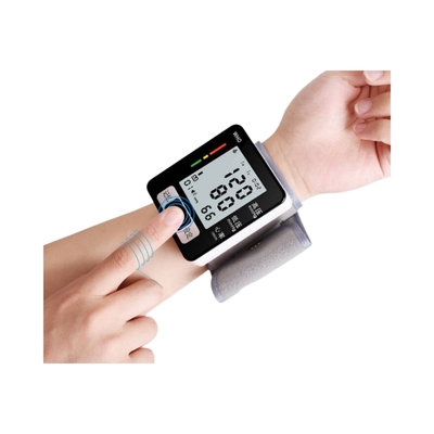 Einfacher Shuttle-Betrieb Digitales Handgelenk Blutdruckmessgerät CE Sphygmomanometer für zu Hause