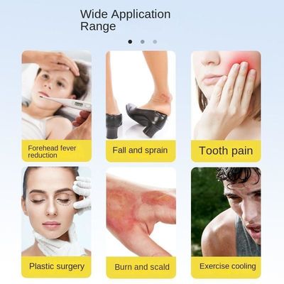 Design Instant Cold Cooling Pack für medizinische Inhalte Notfallprodukte 120g