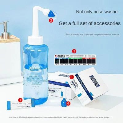 CE-zertifizierter Nasenbewässerer für eine effektive Nasenreinigung bei Erwachsenen und Kindern