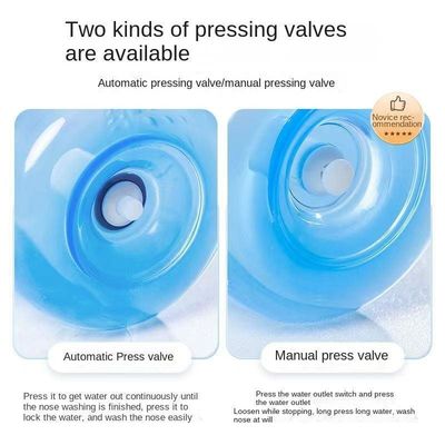CE-zertifizierter Nasenbewässerer für eine effektive Nasenreinigung bei Erwachsenen und Kindern