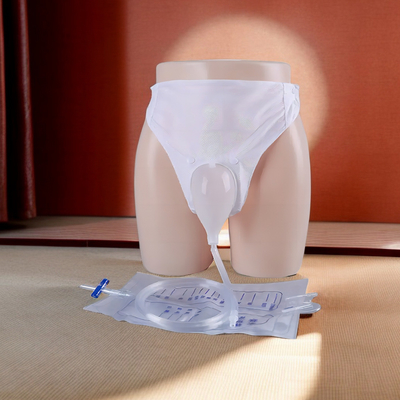 2000 ml Einweg-Beinentwässerung für Erwachsene Männlicher Urinbeutel mit Stand und Haltbarkeitsdauer von 3 Jahren