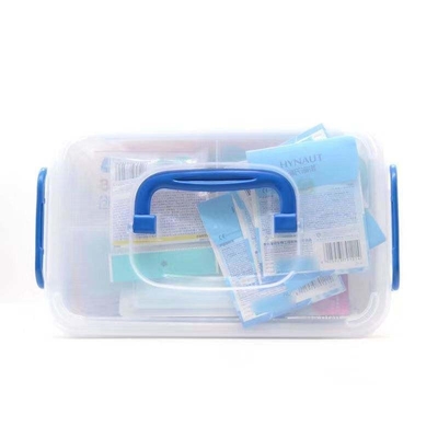 Büro-Erste-Hilfe-Box Plastik-Medizinischer Koffer Lagerung Erste-Hilfe-Kit 156 Komponenten langlebig