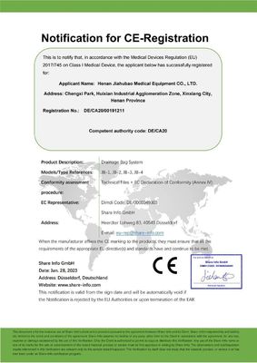 Universal PVC Erwachsenen Urin Drainage Einweg Sterilisieren 1000ml 2000ml Beutel für medizinische Zwecke