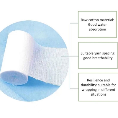 Vorräte professionelle PBT-konforme Stretch-Gauze-Verbandsrolle für Finger von Boxkämpfern