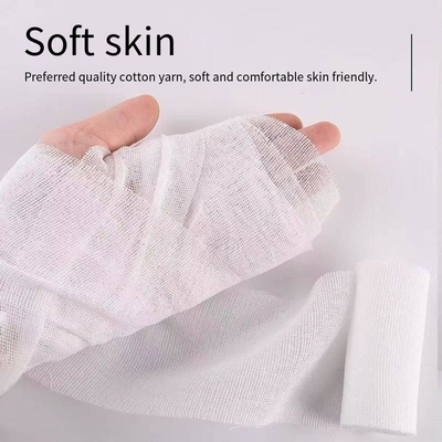Vorräte professionelle PBT-konforme Stretch-Gauze-Verbandsrolle für Finger von Boxkämpfern