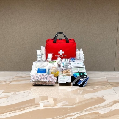 26cm x 18cm x Cm CE-zertifiziertes Krankenhaus Notfall-Erste-Hilfe-Set mit Pflanzeninformationen
