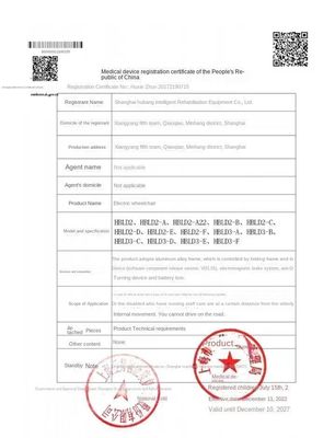 Einseitige elektrische Maschinen mit Doppelmotor Ultraleicht klappbarer Rollstuhl für medizinische Zwecke
