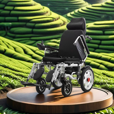 High Backrest Automatic Scooter mit Volllehnen und ausgezeichnetem Klappmechanismus