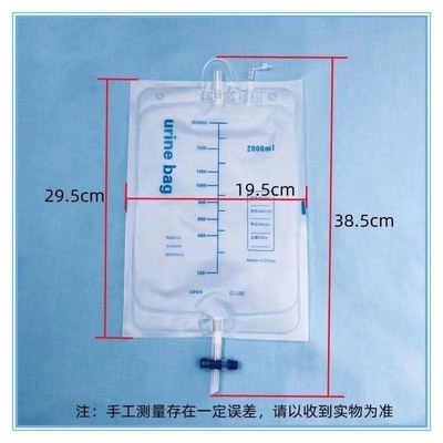 Einfacher medizinischer Urinbeutel mit GB/T 32610 Sicherheitsstandard Beschleunigter Versand