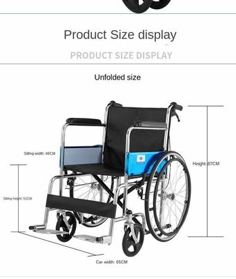 Klappbare Rollstühle für Behinderte, die Bewegung und Unabhängigkeit ermöglichen