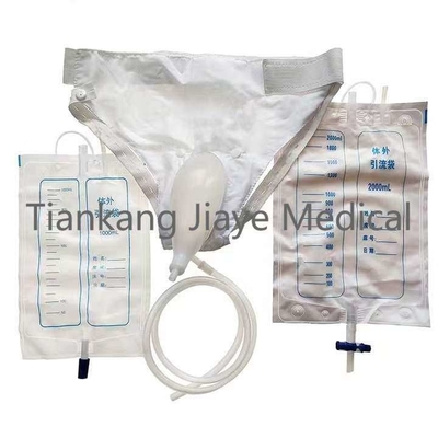Multifunktionale, einmalige Akut-Urin-Drainage-Tasche 2000 ml, anpassbar und abnehmbar