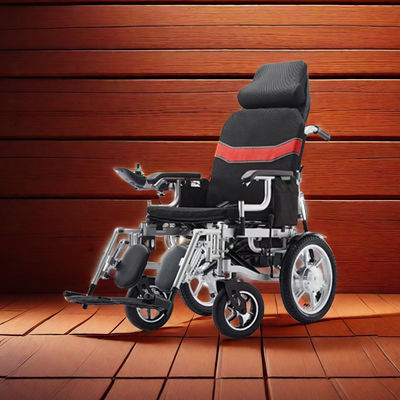 Strom-Faltbares Blei-Säure-Batterie vollautomatischer Klapp-Elektro-Rollstuhl für 2024