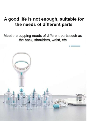 Cupping-Therapie-Set mit manueller Luftpistole 3 Jahre Haltbarkeit