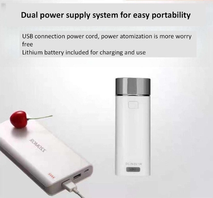 Mini Air 360 Ultraschall-Atomizer Niedriggeräusche-65 dB a-gewichtet für alternative Medizin
