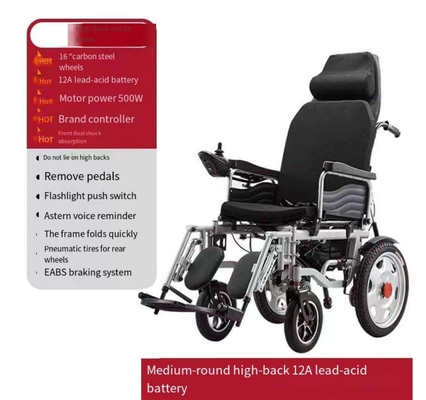 CE ISO 13485 zertifizierter 500W Motorrad-Transfer-Stuhl mit Hammock-Ladengewicht 120kg