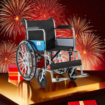 Professionelle Heim-Rollstuhl für ältere Menschen Krankenhaus Klapphandbuch und tragbare