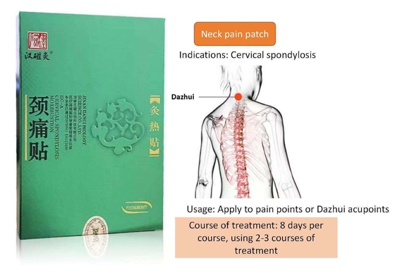 2PCS/Box Hot Moxibustion Wormwood Sticker ISO13485 Zertifiziert für Nacken- und Schulterschmerzen