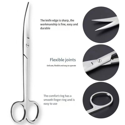 18cm Länge Chirurgische Schere Set Stromquelle Maschinen Trend Klebstoff Wärmepatch