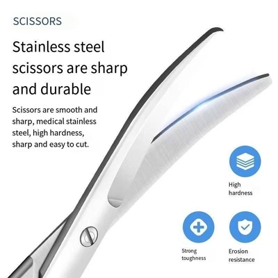 18cm Länge Chirurgische Schere Set Stromquelle Maschinen Trend Klebstoff Wärmepatch