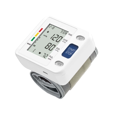 2.2 Zoll Bildschirmgröße Elektrische Kunststoffe Aneroid Elektronisches Sphygmomanometer für Zuhause