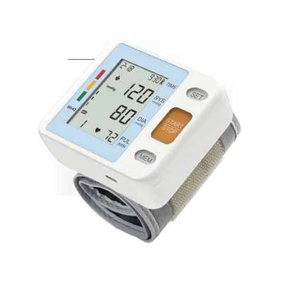2.2 Zoll Bildschirmgröße Elektrische Kunststoffe Aneroid Elektronisches Sphygmomanometer für Zuhause