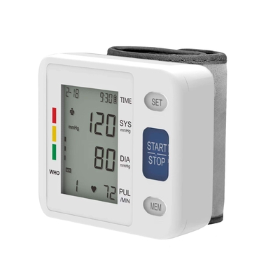 2.2 Zoll Bildschirmgröße Elektrische Kunststoffe Aneroid Elektronisches Sphygmomanometer für Zuhause