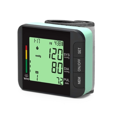 2.2 Zoll Bildschirmgröße Elektrische Kunststoffe Aneroid Elektronisches Sphygmomanometer für Zuhause