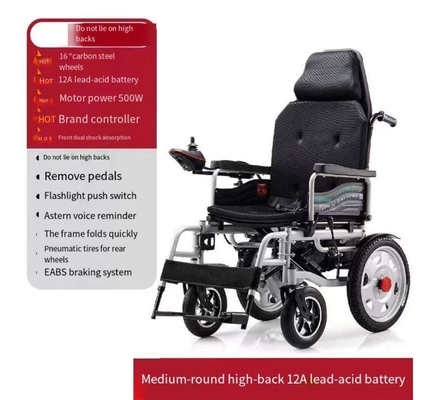 250W*2 Klappbare elektrische Rollstuhl für ältere Menschen und Behinderte