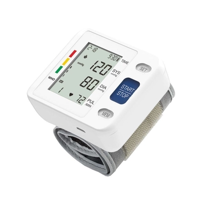 Handgelenksphygmomanometer mit automatischem digitalen Display und Herzerregelmäßigkeiten
