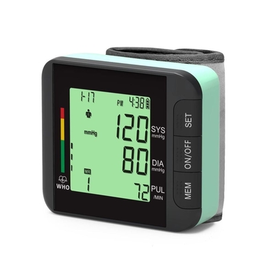 Handgelenksphygmomanometer mit automatischem digitalen Display und Herzerregelmäßigkeiten