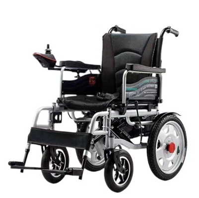 24 V Spannung Leichtgewicht Klappkraft Elektrischer Rollstuhl für die Rehabilitation älterer Menschen
