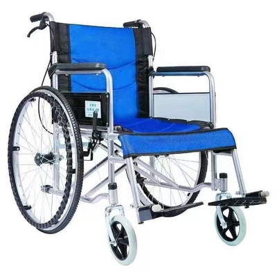 2024 Design Top-Seller Klappstuhl Standard-Rollstuhl mit Atemberaubendem Stoffkissen