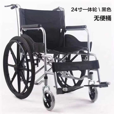 2024 Design Top-Seller Klappstuhl Standard-Rollstuhl mit Atemberaubendem Stoffkissen