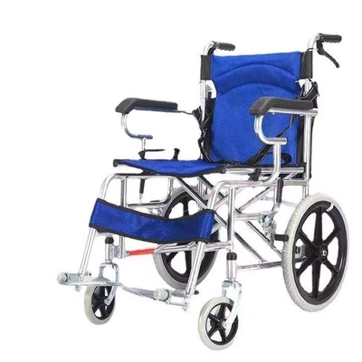 2024 Design Top-Seller Klappstuhl Standard-Rollstuhl mit Atemberaubendem Stoffkissen