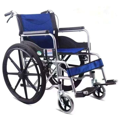 2024 Design Top-Seller Klappstuhl Standard-Rollstuhl mit Atemberaubendem Stoffkissen