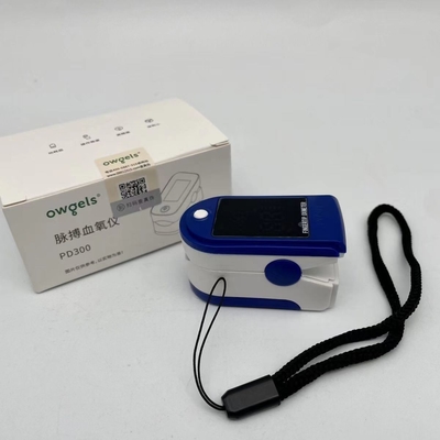 PD300 Krankenwagen-Ausrüstung Fingerspitzen-Puls-Oximeter mit Farbbildschirm in blauer Farbe