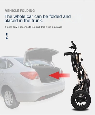 Aluminiumklappbare elektrische Rollstühle HBLD3-C für die Instrumentenklassifizierung der Klasse II
