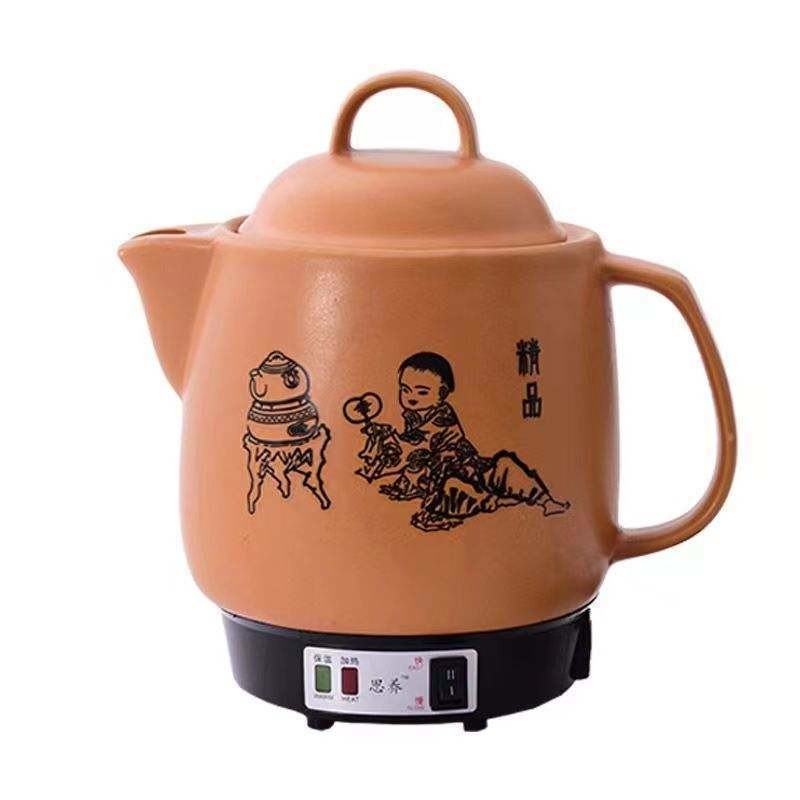4.0L Handgefertigter Traditioneller Chinesischer Medizin Topf Perfekt für traditionelle Heimdekoration