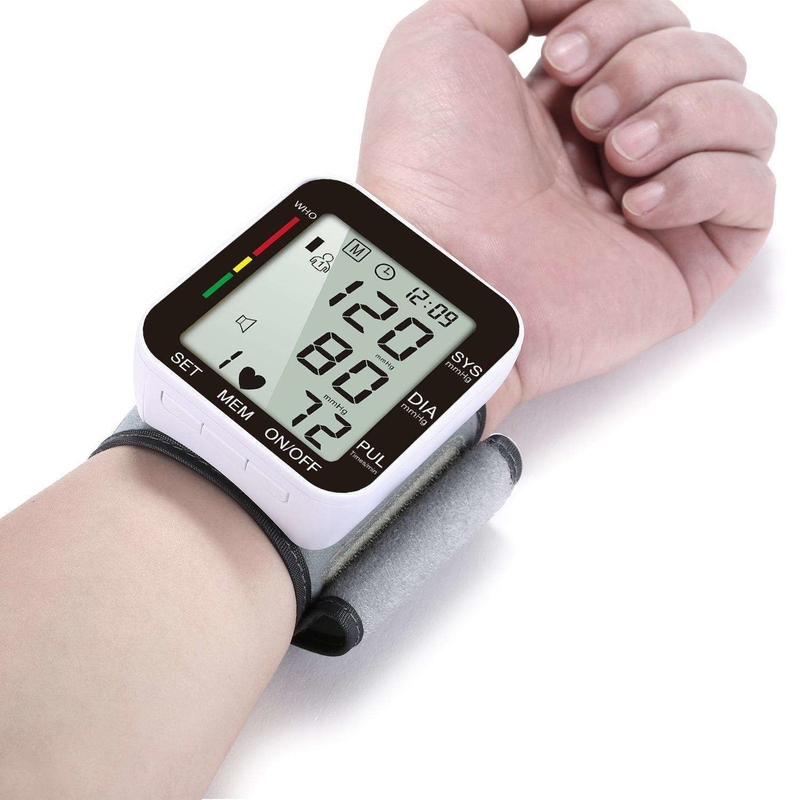 Einfacher Shuttle-Betrieb Digitales Handgelenk Blutdruckmessgerät CE Sphygmomanometer für zu Hause
