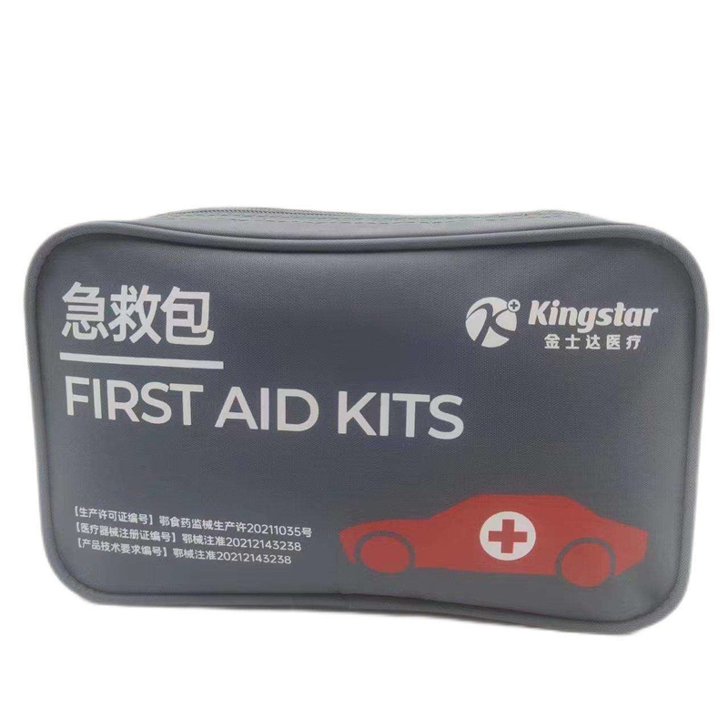 Notfall-Rettungsanlage Erste-Hilfe-Kiste mit zwei Griffe Auto-Reise-Portable Medical Bag