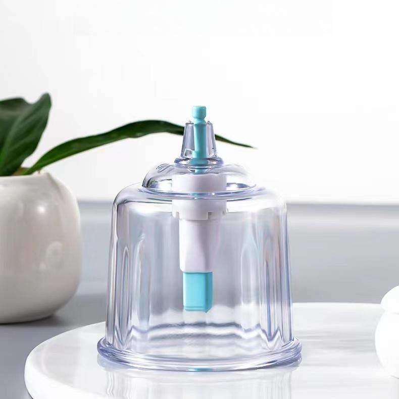 Cupping-Therapie-Set mit manueller Luftpistole 3 Jahre Haltbarkeit