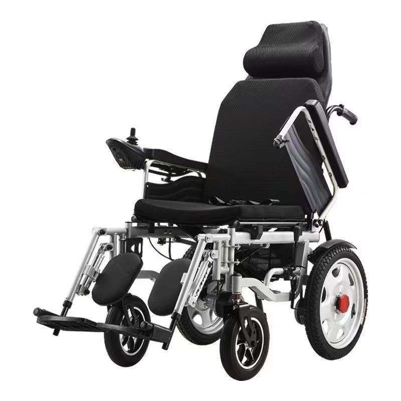 Klappbarer Rollstuhl für Behinderte Amazon Main Downstream Plattform 83*43*79cm