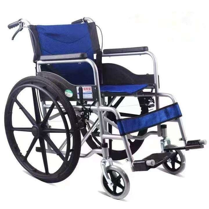 Design-Rollstuhl für Hirnlähmung mit Haltbarkeit von 5 Jahren und 16 Zoll Klapprädern